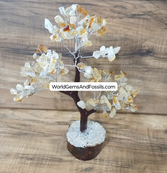 8" Citrine Gem Tree