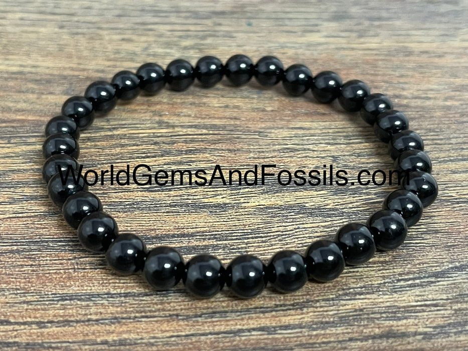 Black Tourmaline Bracelet 6mm