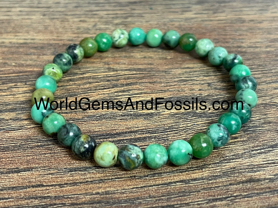 Variscite Bracelet 6mm