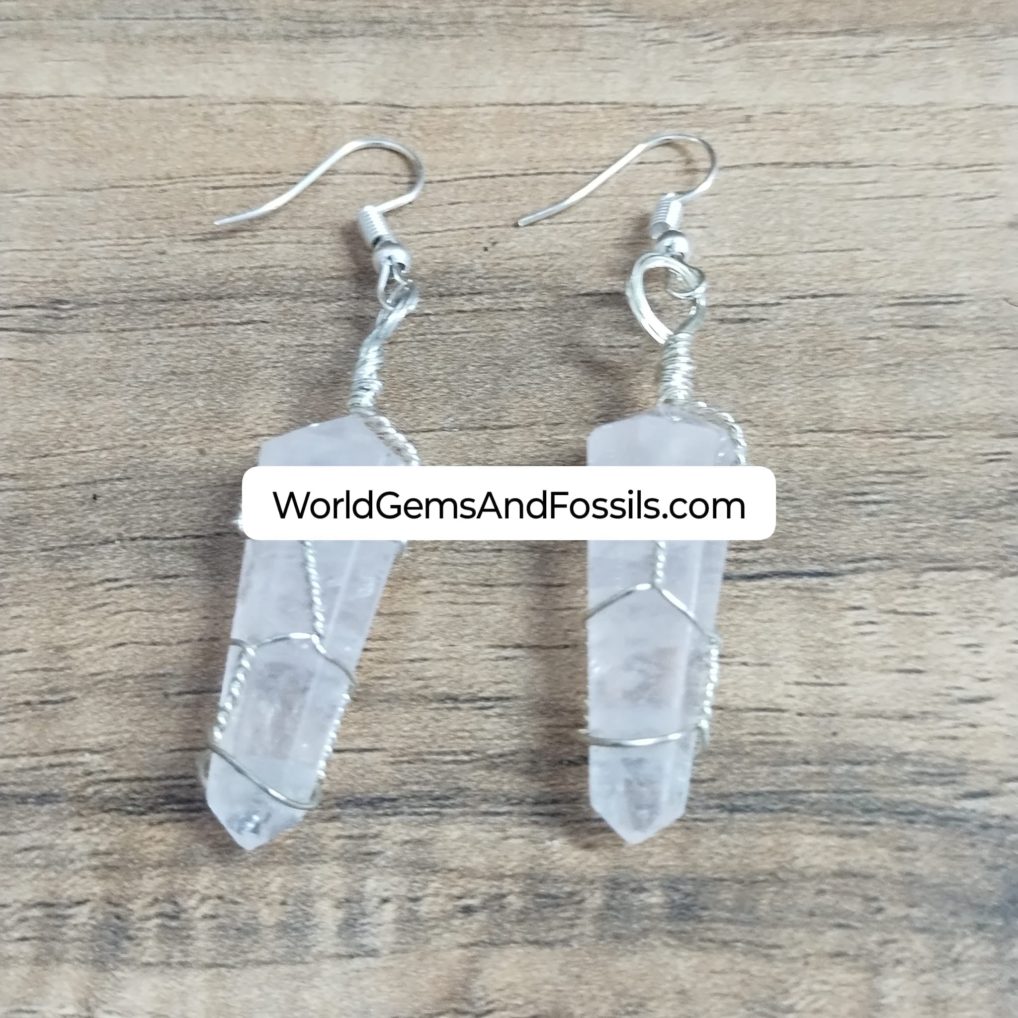 Rose Quartz DT Earrings