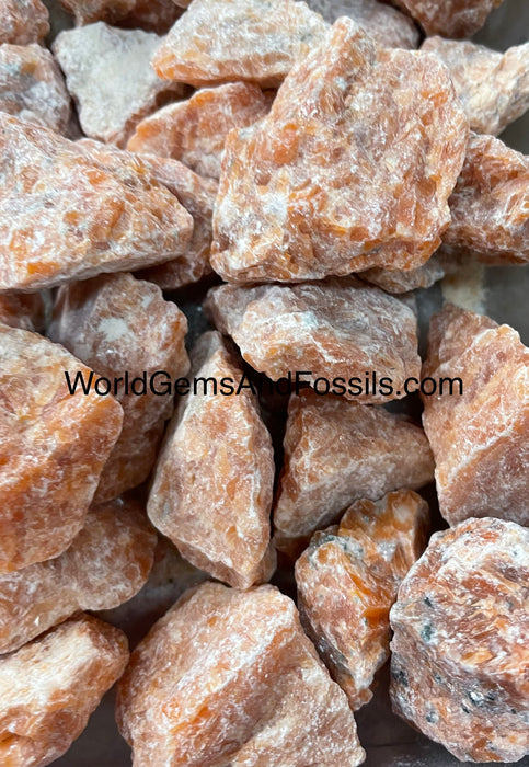 Orchid Calcite Rough Stones 1 lb