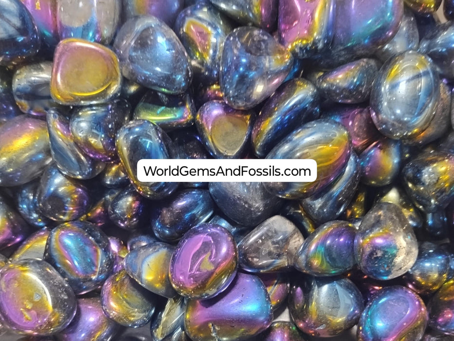 Rainbow Hematite Tumbled Stone 1 lb