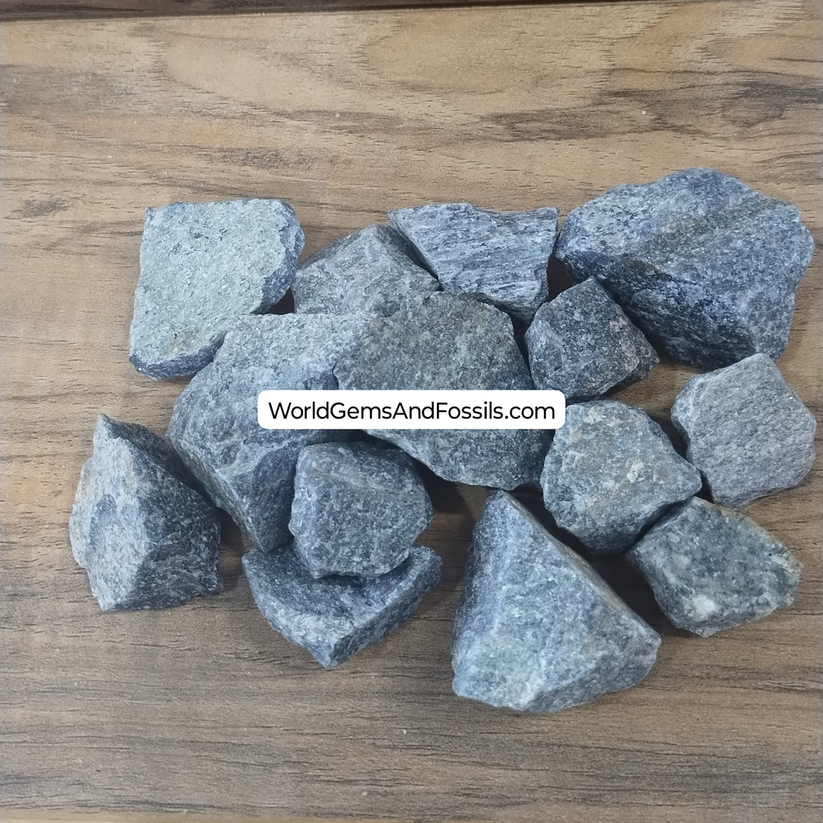 Blue Vane Rocks Blue Aventurine Rough Stones Bulk - World Gems and Fossils — World Gems ...