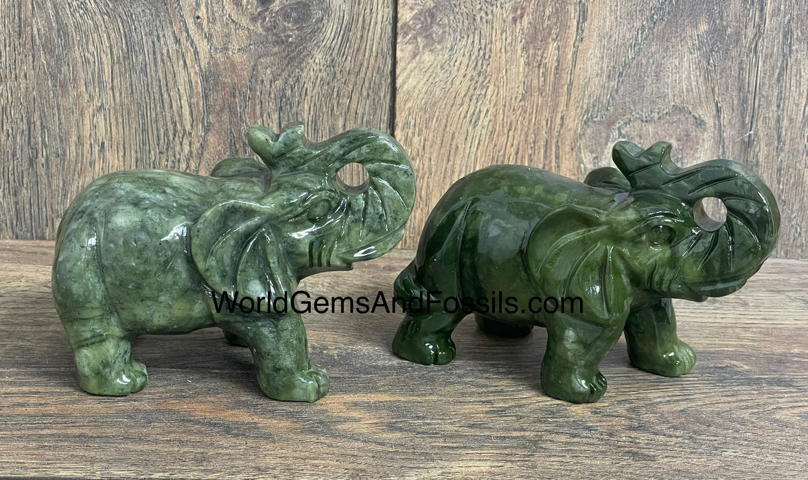 Jade Elephant 4.3"