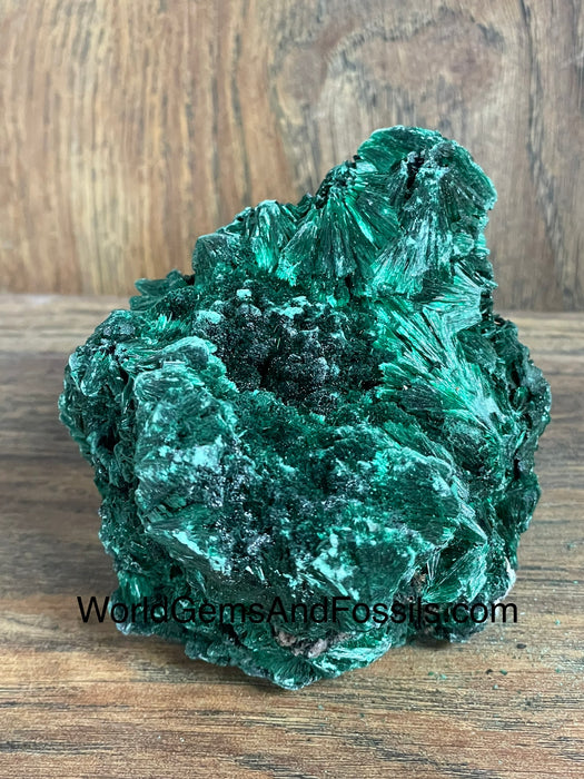 Fibrous Malachite Specimen 3.5”  #2