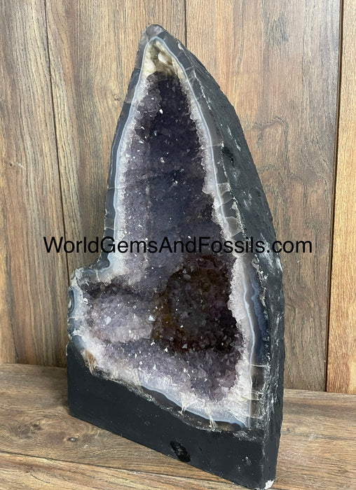 Amethyst Cathedral  17”  #91