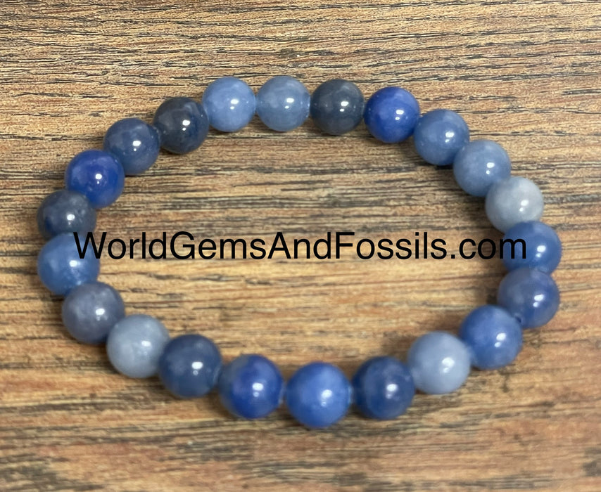 Blue Aventurine Bracelet 8mm