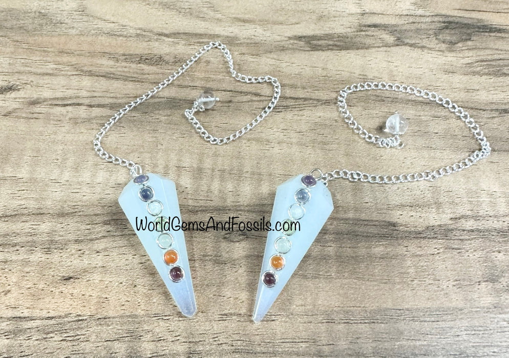 Opalite Chakra Pendulum