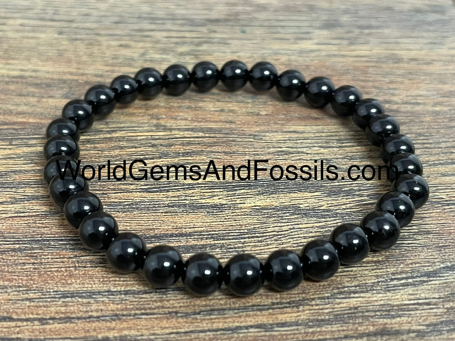 Black Tourmaline Bracelet 6mm