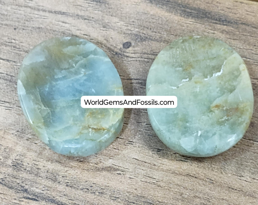 Aquamarine Worry Stone