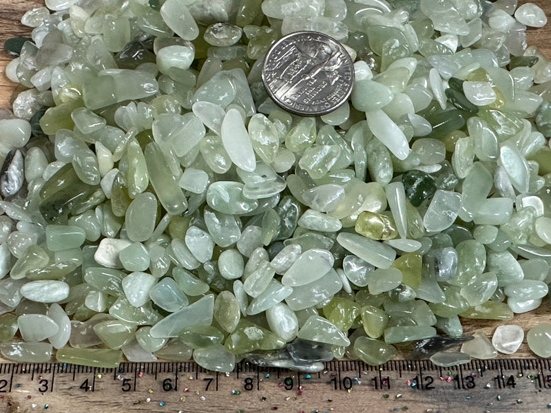 New Jade Chip Stones 7-12mm 1 lb