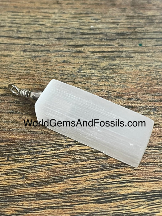 Selenite Pendant Stick