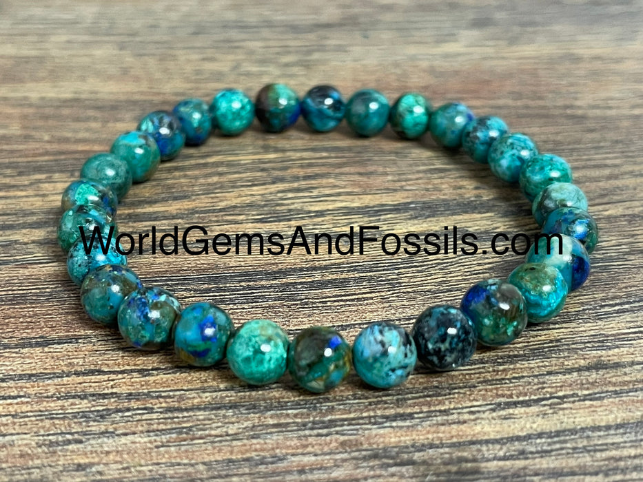 Azurite Bracelet 6mm