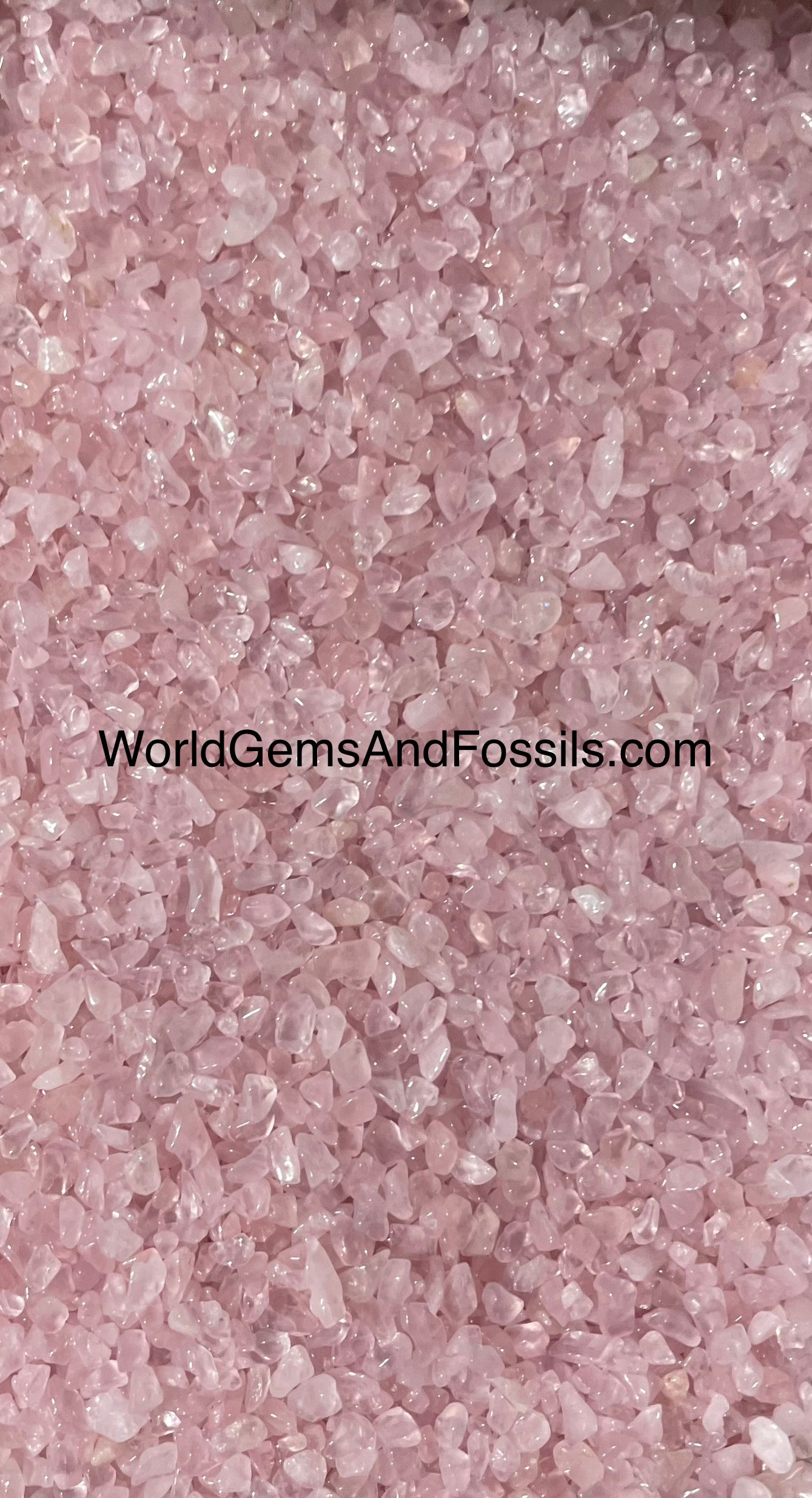 Rose Quartz Chip Stones 7-10mm