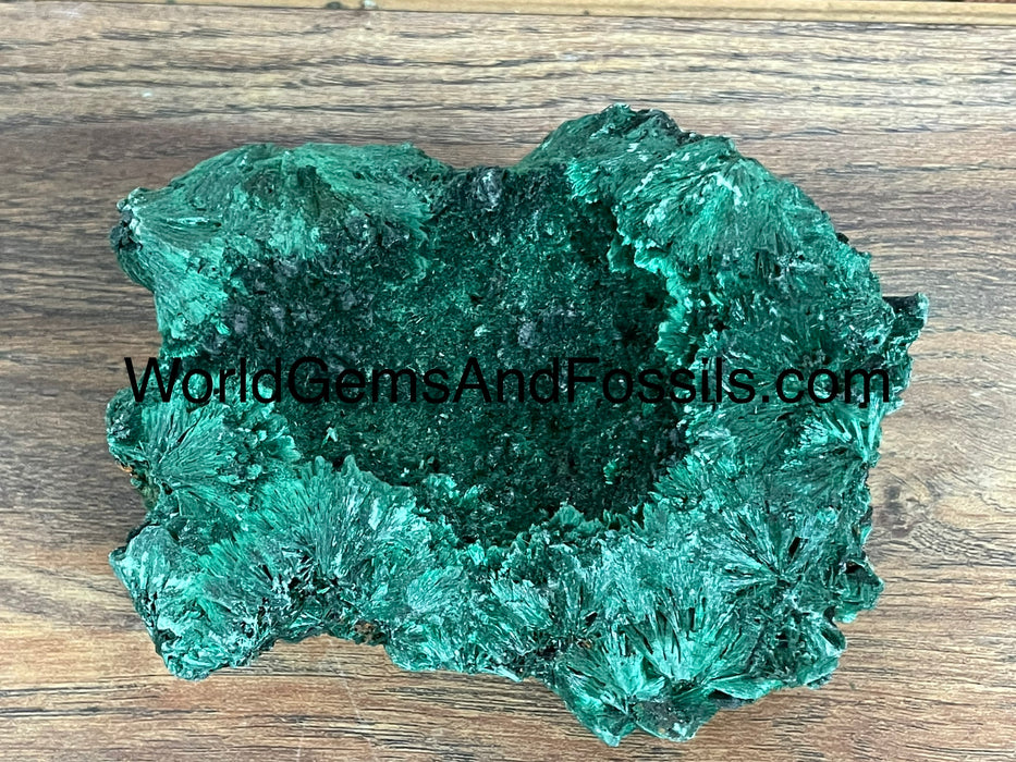 Fibrous Malachite Specimen 4.5”  #7