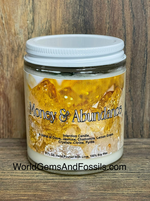 Money And Abundance Candle