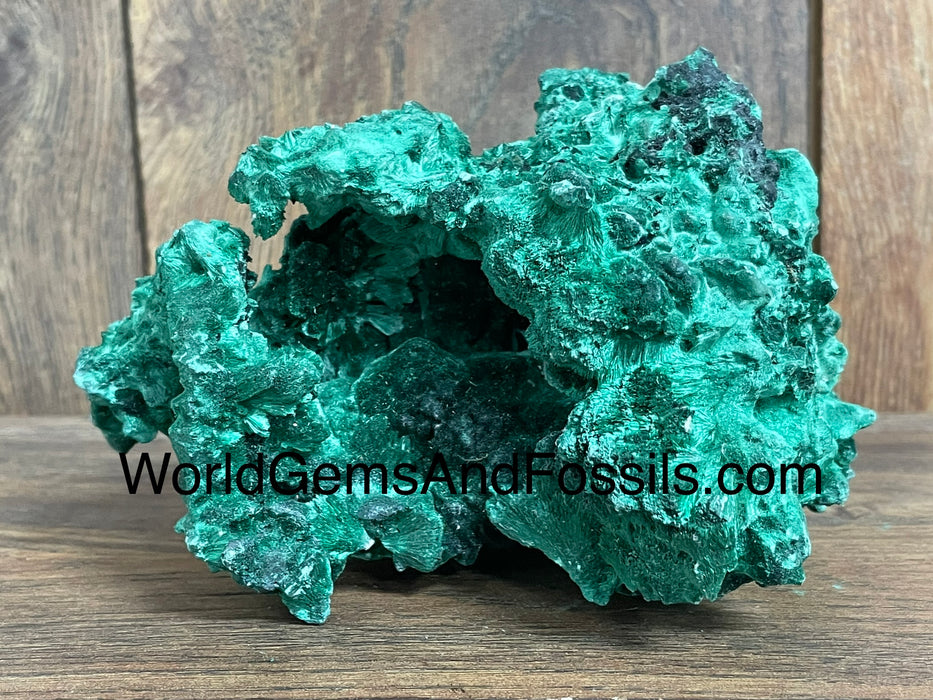 Fibrous Malachite Specimen 5.5”  #3