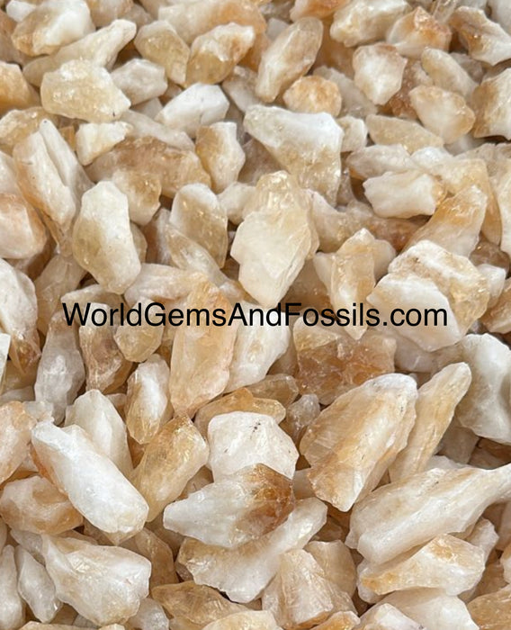 Citrine Rough Points 1 lb Commercial