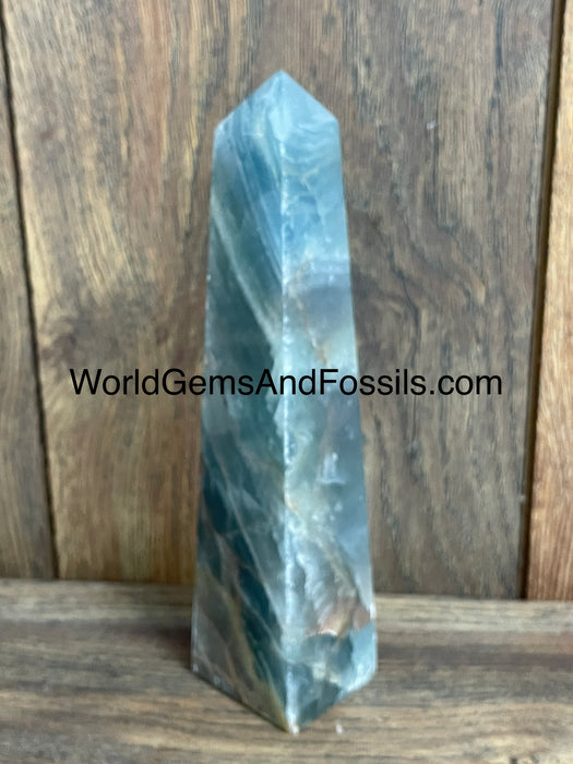 Blue Onyx Obelisk 8”  #3