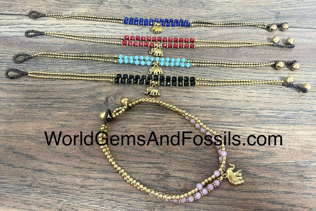 Mix Charm Anklet 4Pc Set