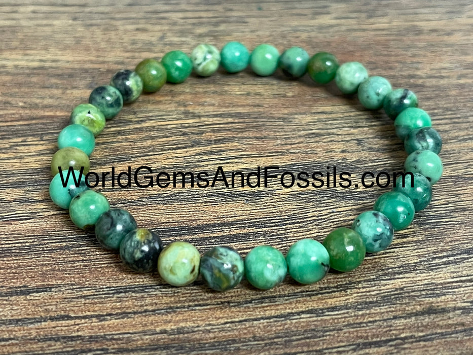 Variscite Bracelet 6mm