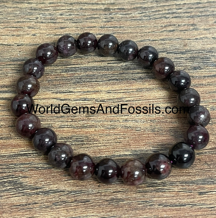 Garnet Bracelet 8mm