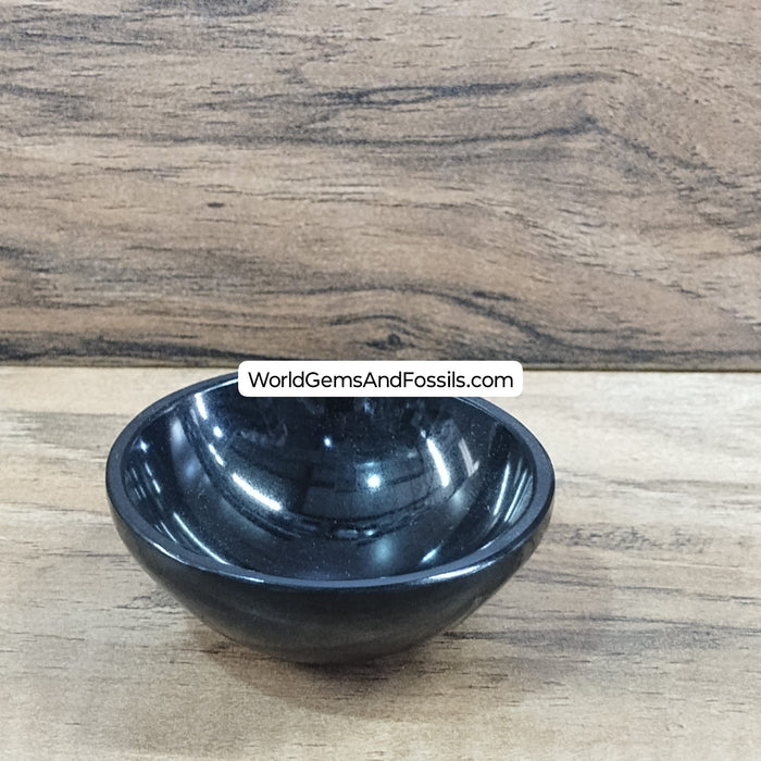 Black Agate Bowl 2"