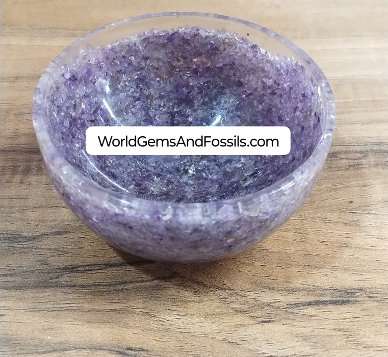 Amethyst Orgone Bowl 3"