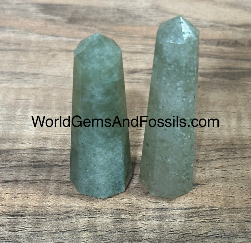 Green Aventurine Obelisk 3"-4"