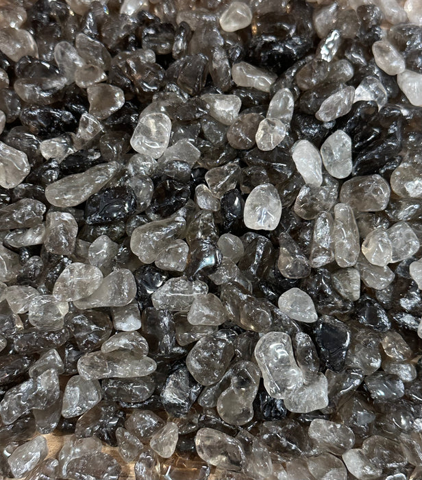 Smoky Quartz Chip Stones 7-12mm 1 lb