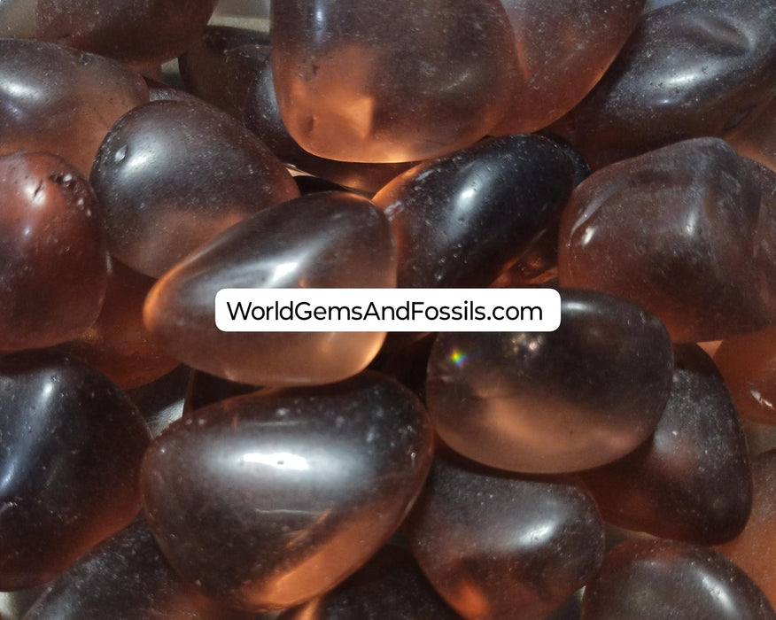 Red Obsidian Tumbled Stone 1 lb