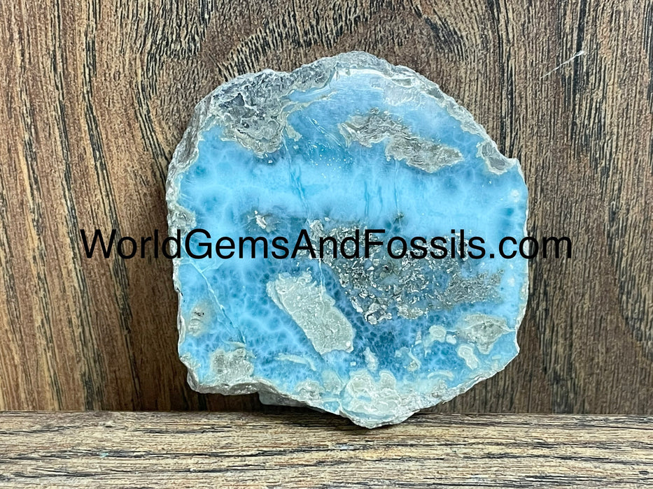 Larimar Specimen Polished Face  2.3”  #5