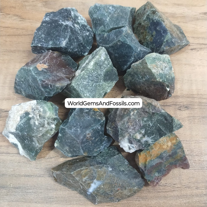 Bloodstone Rough Stones 1 lb