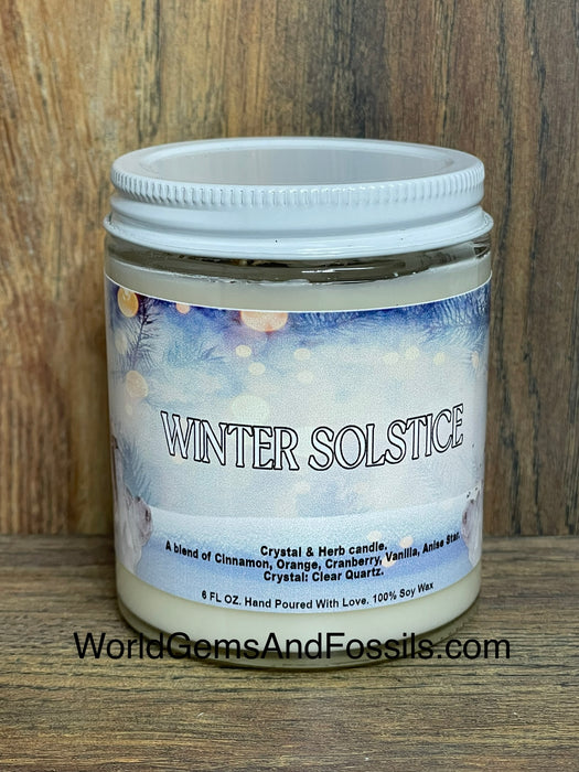 Winter Solstice Candle