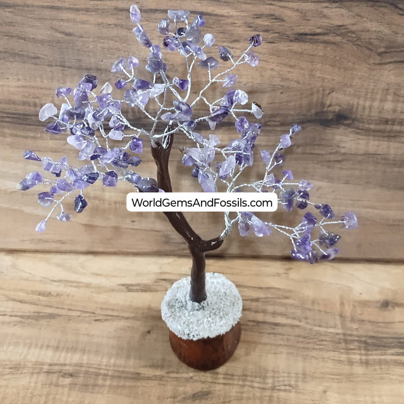 8" Amethyst Gem Tree