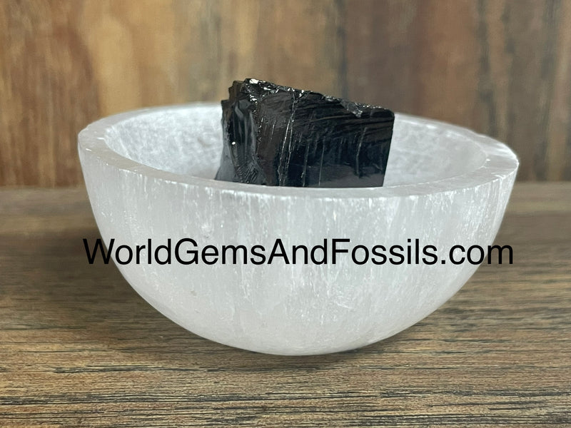 Shungite Crystal Collection Bowl