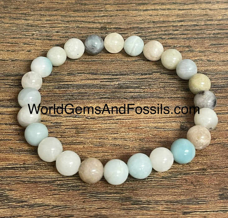 Amazonite Bracelet 8mm  "A" #1