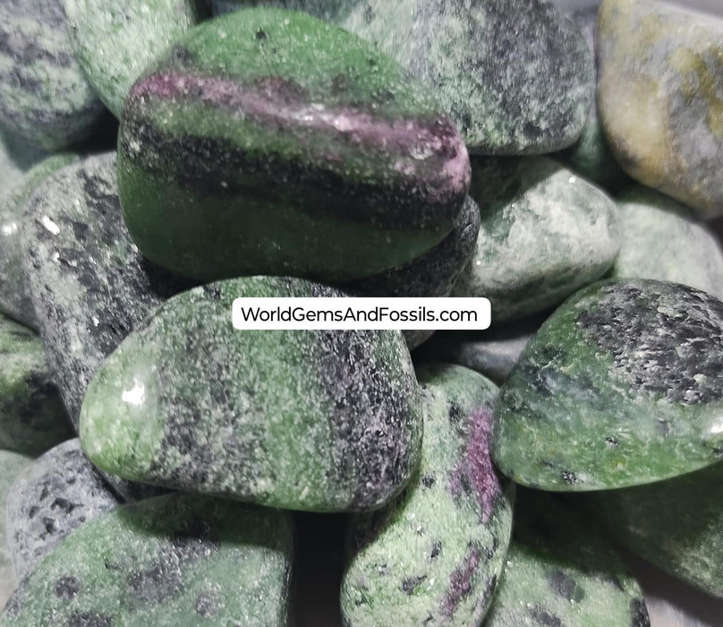 Ruby Zoisite Tumbled Stone 1 lb