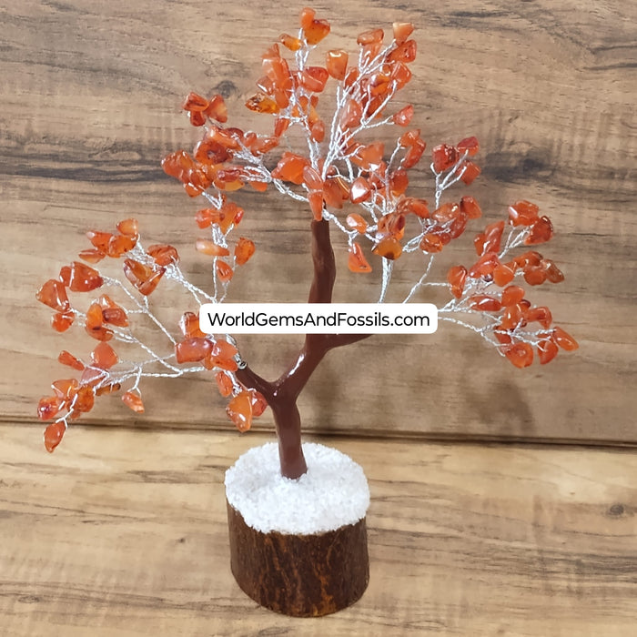 8" Carnelian Gem Tree