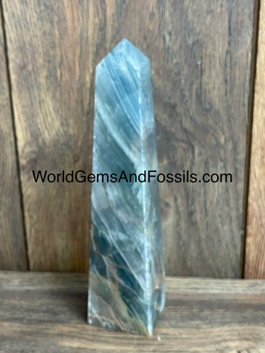 Blue Onyx Obelisk 8”  #3