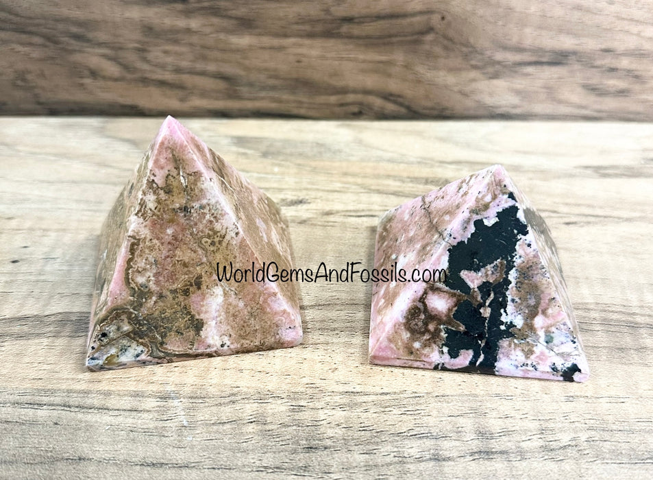 Rhodonite Pyramid