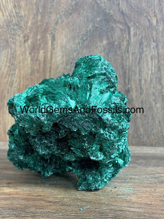 Fibrous Malachite Specimen 4”  #1