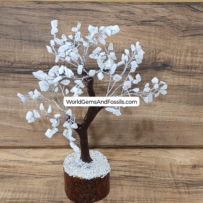 8" Rainbow Moonstone Gem Tree