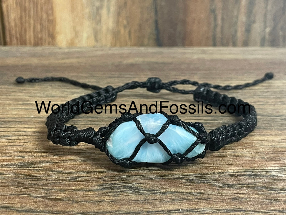 Larimar Bracelet Knitted #2