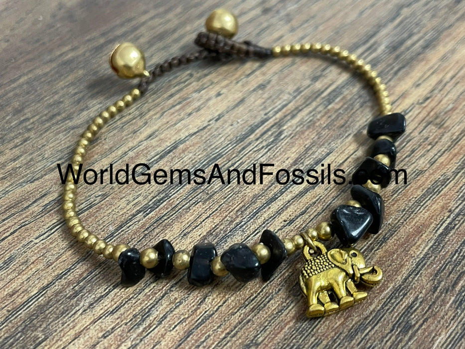 Elephant Charm Bracelet 6Pc Set