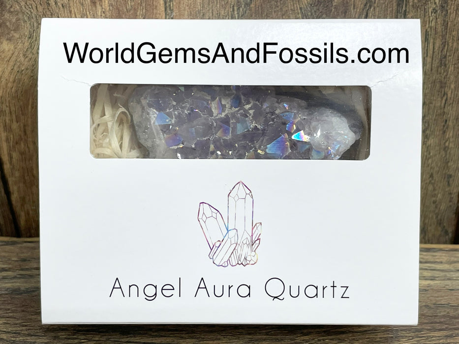 Amethyst Angel Aura Gem Box