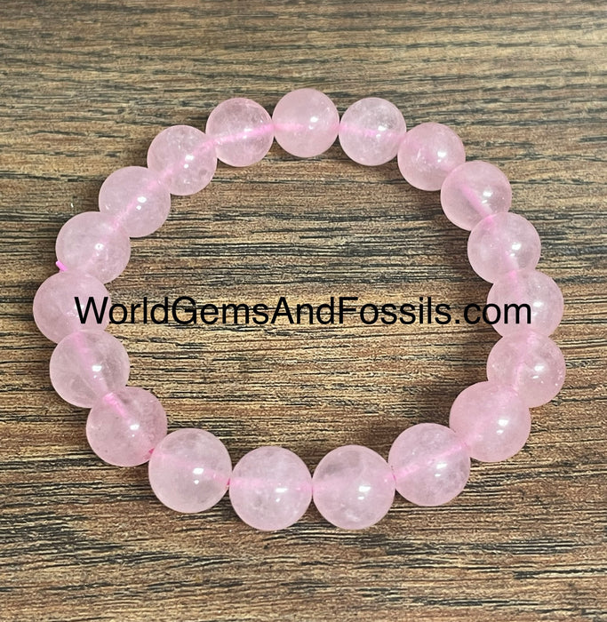 Rose Quartz Bracelet 10mm