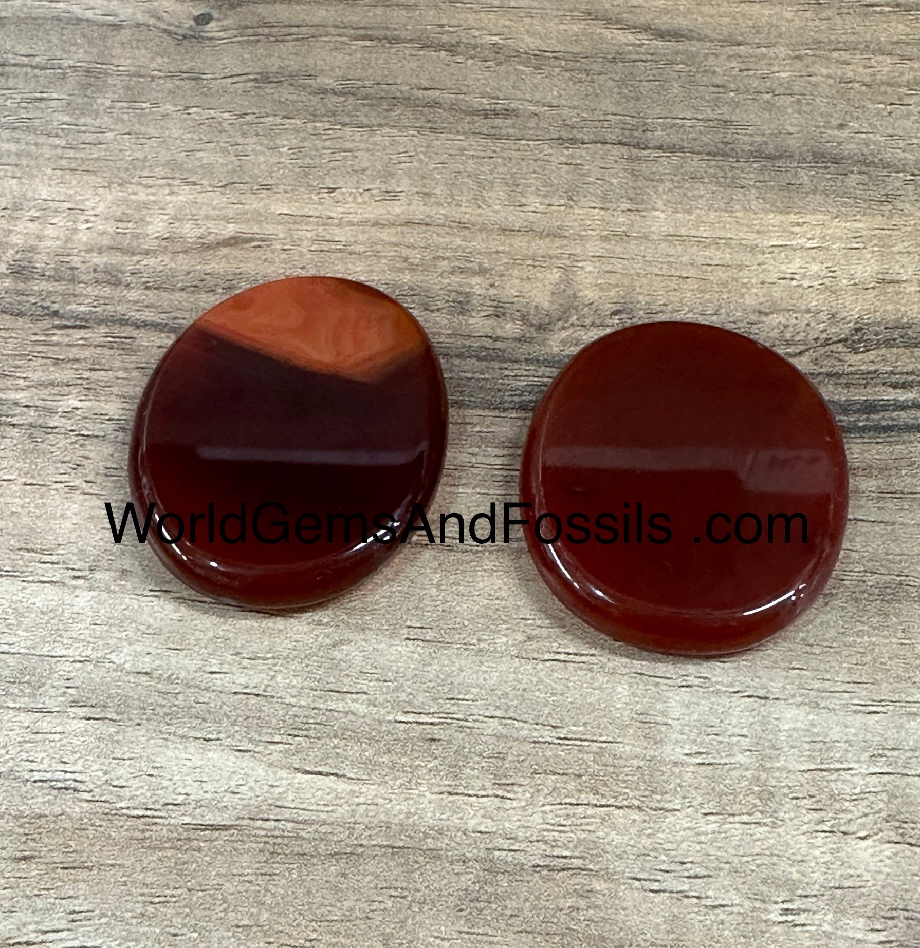 Carnelian Palm Stones