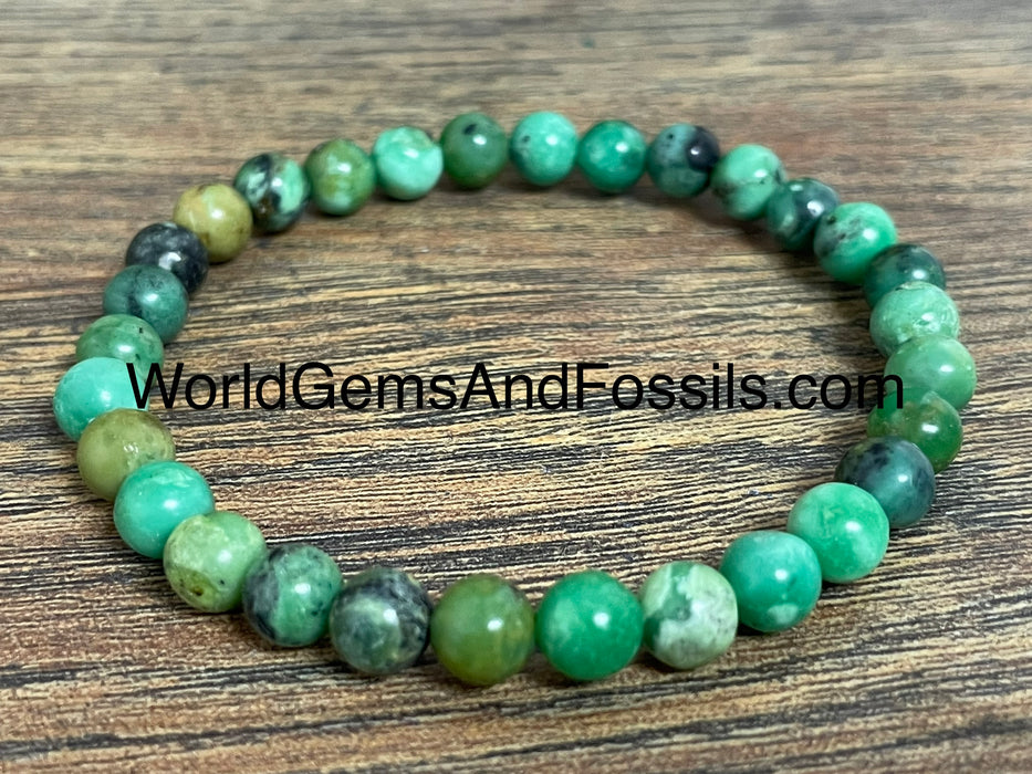 Variscite Bracelet 6mm