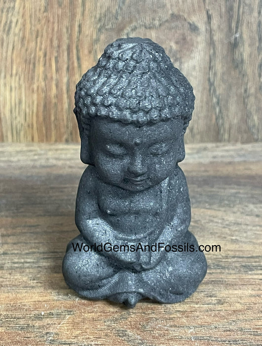 Shungite Buddha 3.25"